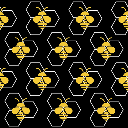 Honeycomb Hive Pattern 3 Minky Fabric