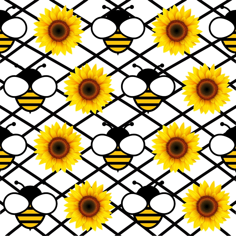 Honeycomb Hive Pattern 6 Minky Fabric