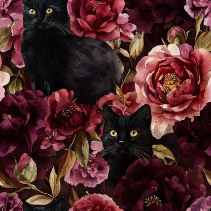 Raven Rose Reverie Pattern 12 Minky Fabric