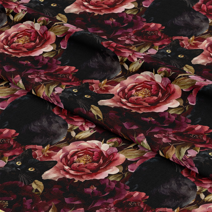 Burgundy in October Pattern 12 Quilting Cotton Fabric