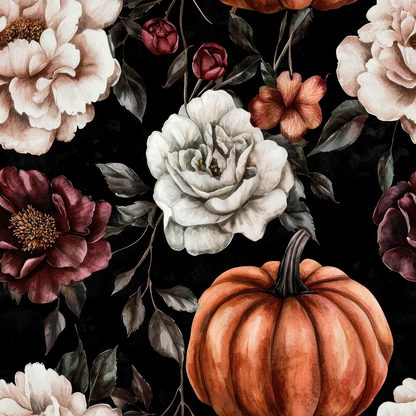 Raven Rose Reverie Pattern 16 Minky Fabric
