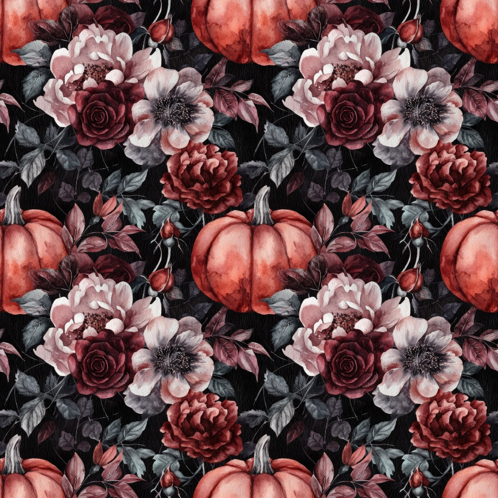 Raven Rose Reverie Pattern 18 Minky Fabric