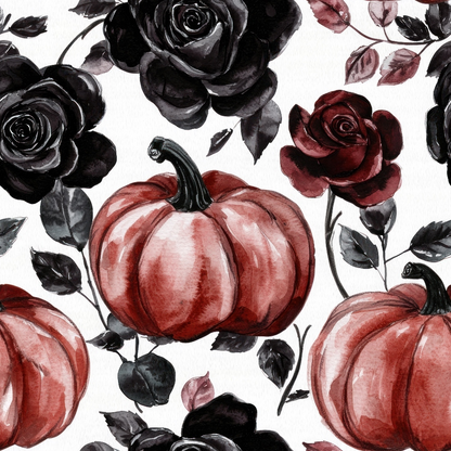 Raven Rose Reverie Pattern 19 Minky Fabric
