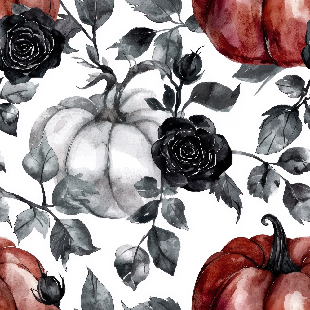 Raven Rose Reverie Pattern 20 Minky Fabric
