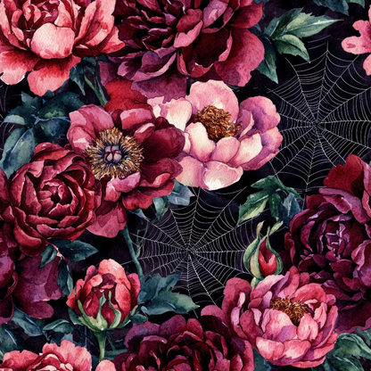 Raven Rose Reverie Pattern 21 Minky Fabric