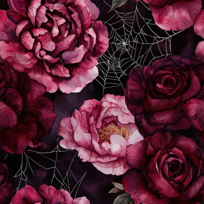 Raven Rose Reverie Pattern 23 Minky Fabric
