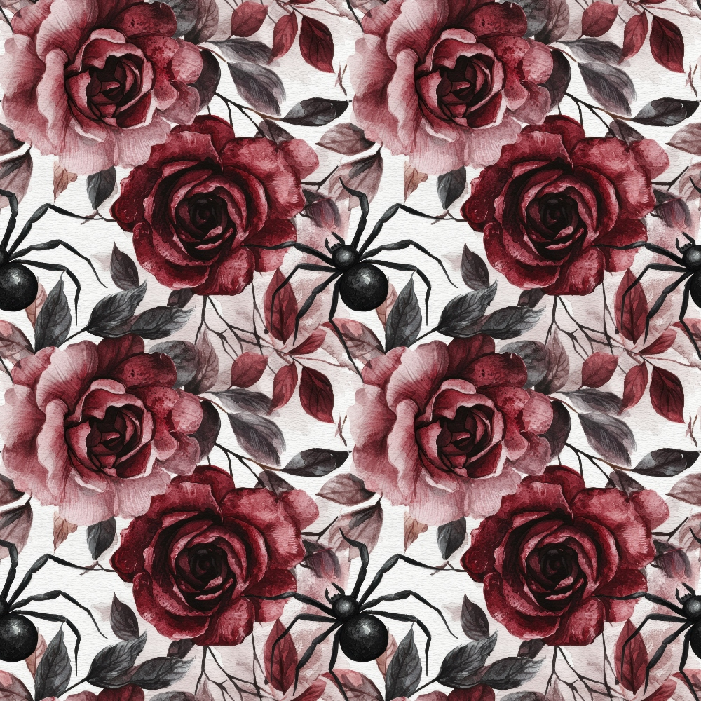 Raven Rose Reverie Pattern 24 Minky Fabric