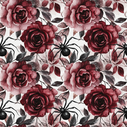 Raven Rose Reverie Pattern 24 Minky Fabric