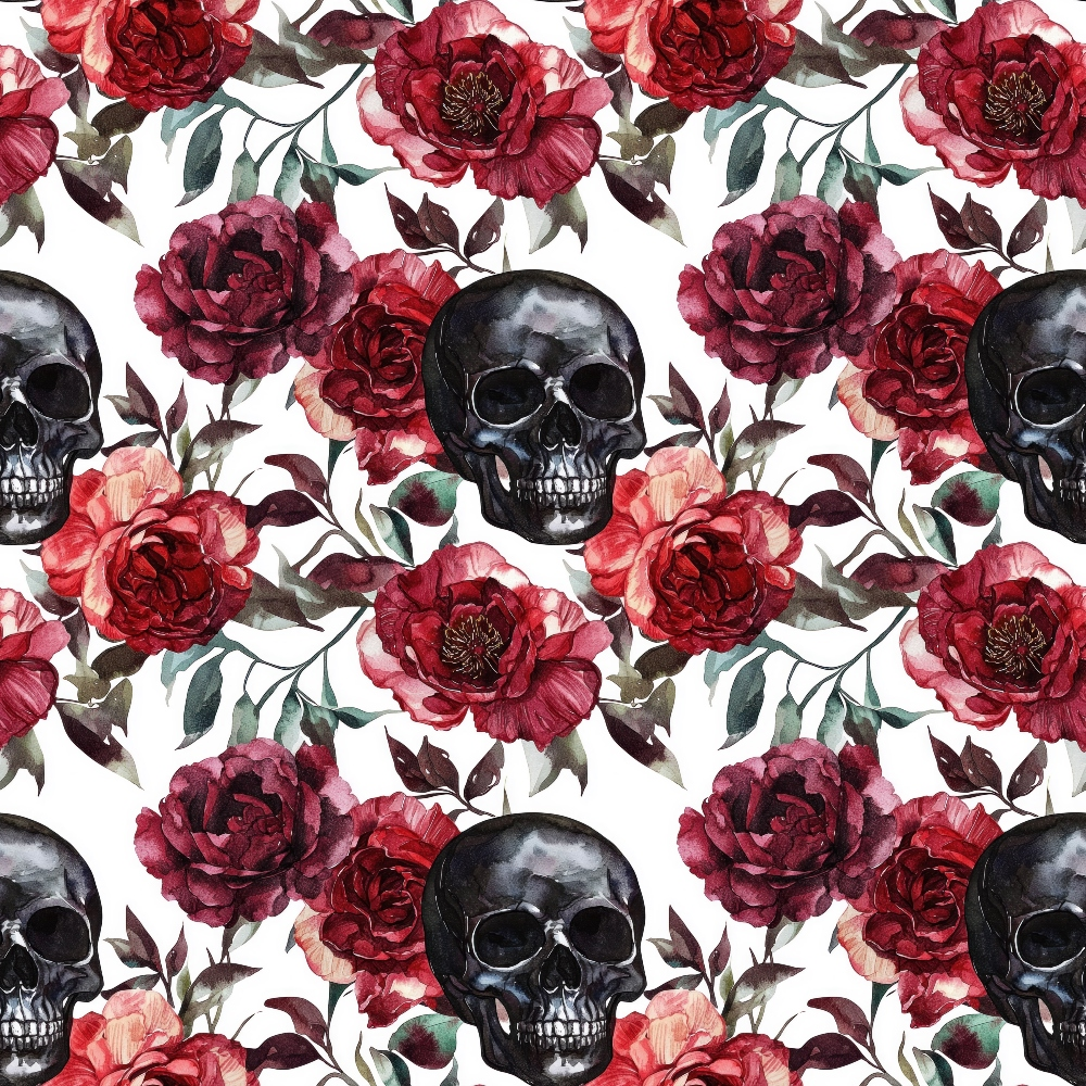 Raven Rose Reverie Pattern 25 Minky Fabric