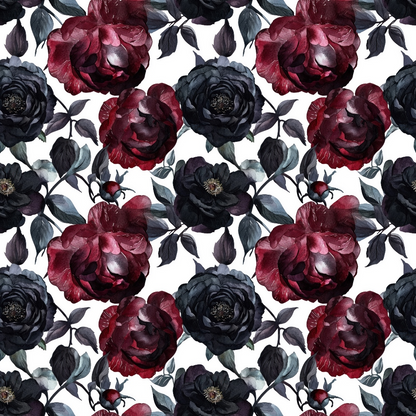 Raven Rose Reverie Pattern 28 Minky Fabric
