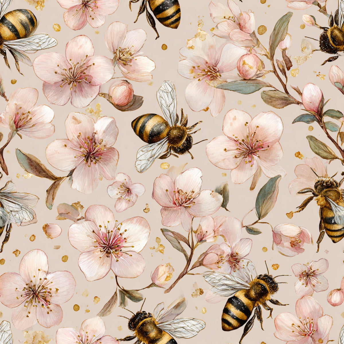 Pollen Parade Pattern 16 Minky Fabric