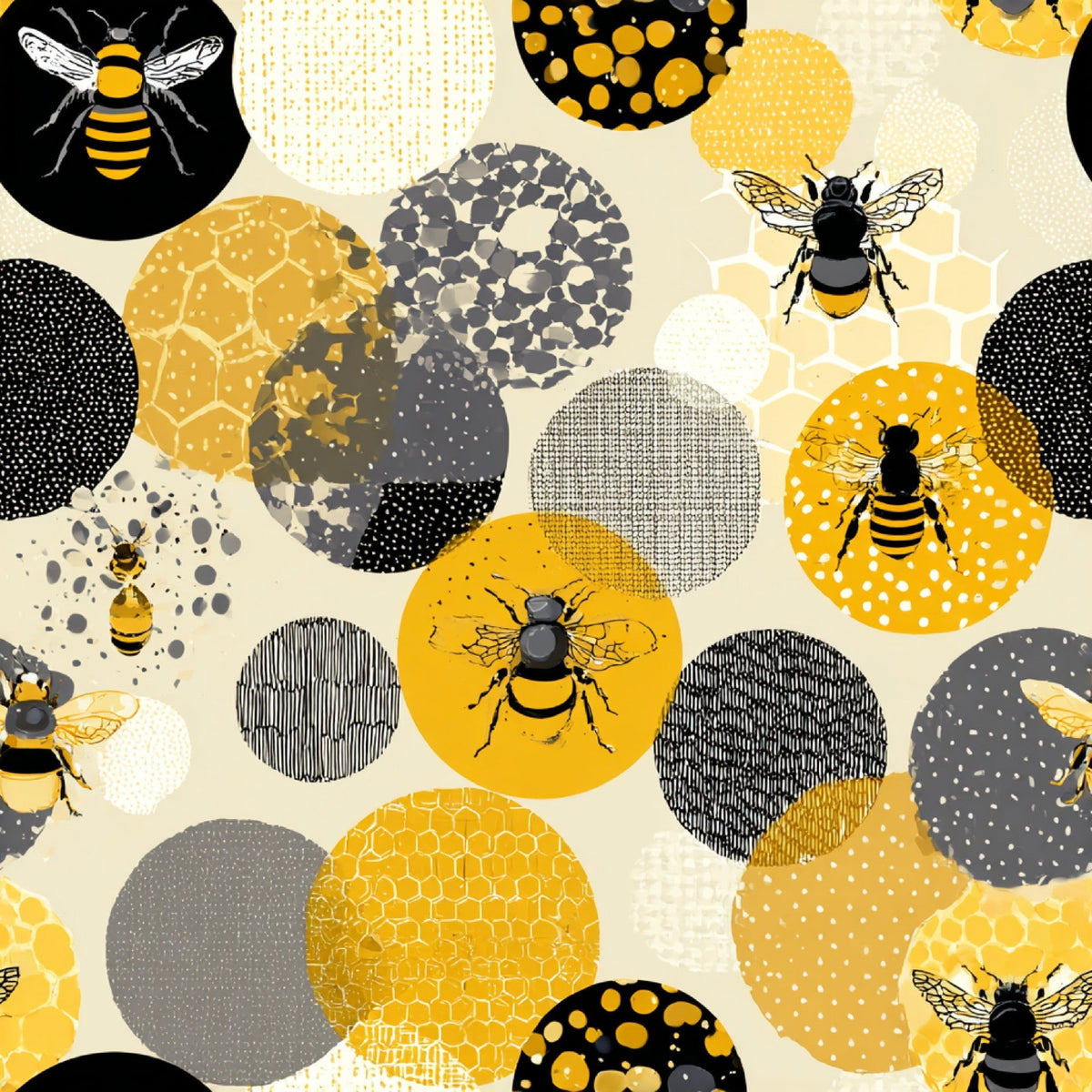 Pollen Parade Pattern 24 Minky Fabric