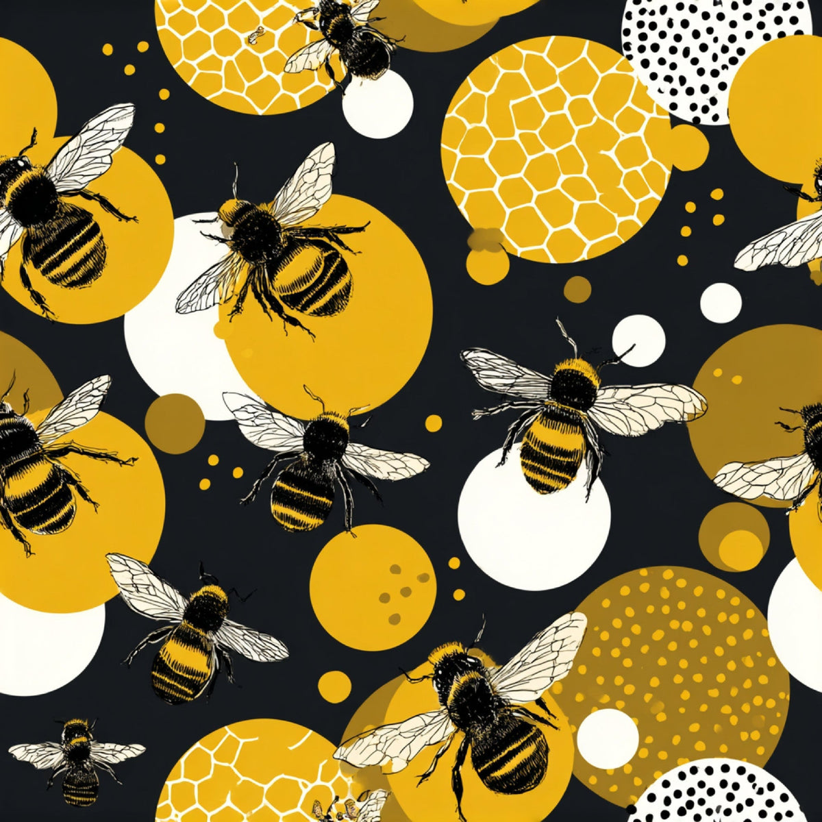 Pollen Parade Pattern 25 Minky Fabric