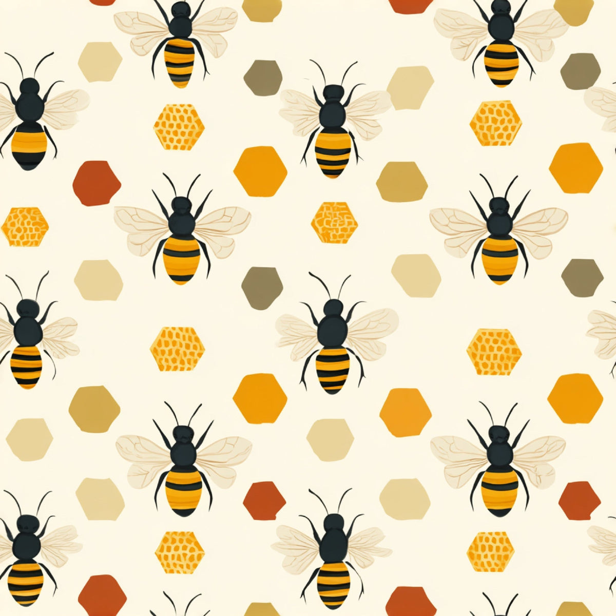 Pollen Parade Pattern 28 Minky Fabric