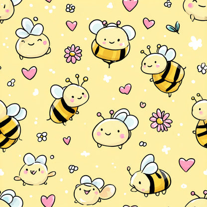 Pollen Parade Pattern 29 Minky Fabric