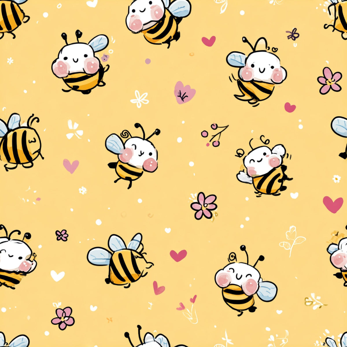 Pollen Parade Pattern 31 Minky Fabric