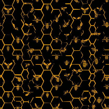 Pollen Parade Pattern 40 Minky Fabric