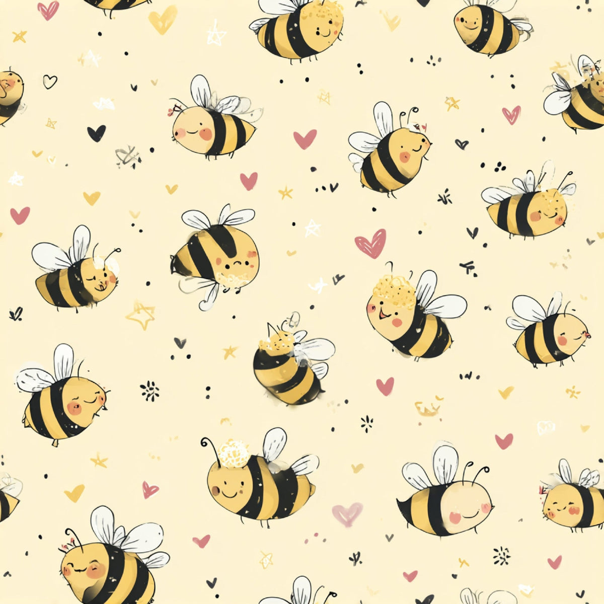 Pollen Parade Pattern 49 Minky Fabric
