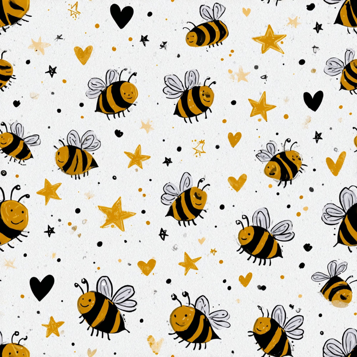 Pollen Parade Pattern 4 Minky Fabric