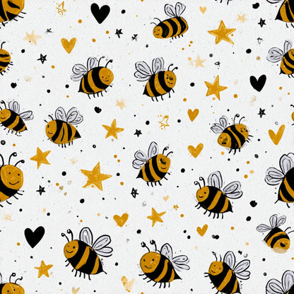 Pollen Parade Pattern 4 Minky Fabric
