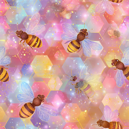 Pollen Parade Pattern 55 Minky Fabric