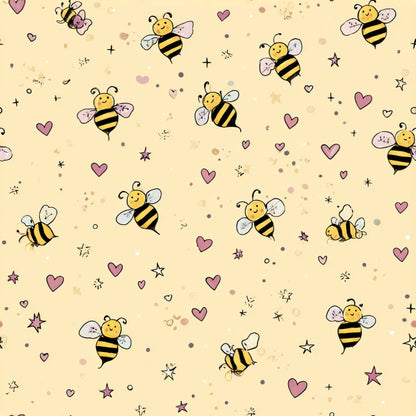 Busy Bee Pattern 57 Quilting Cotton Fabric
