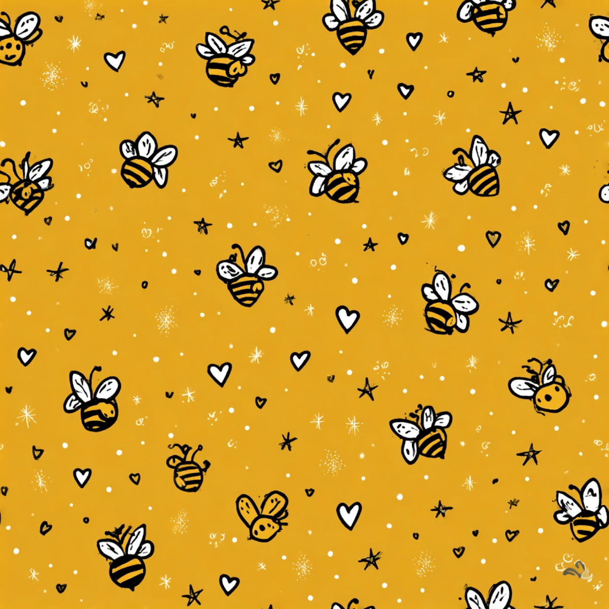 Pollen Parade Pattern 5 Minky Fabric