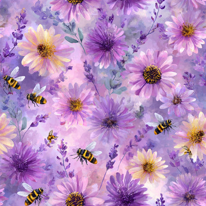 Pollen Parade Pattern 8 Minky Fabric