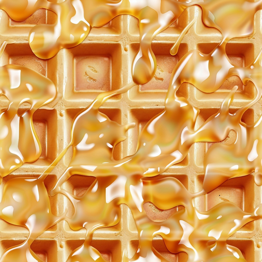 Butter Waffle Pattern 11 Quilting Cotton Fabric