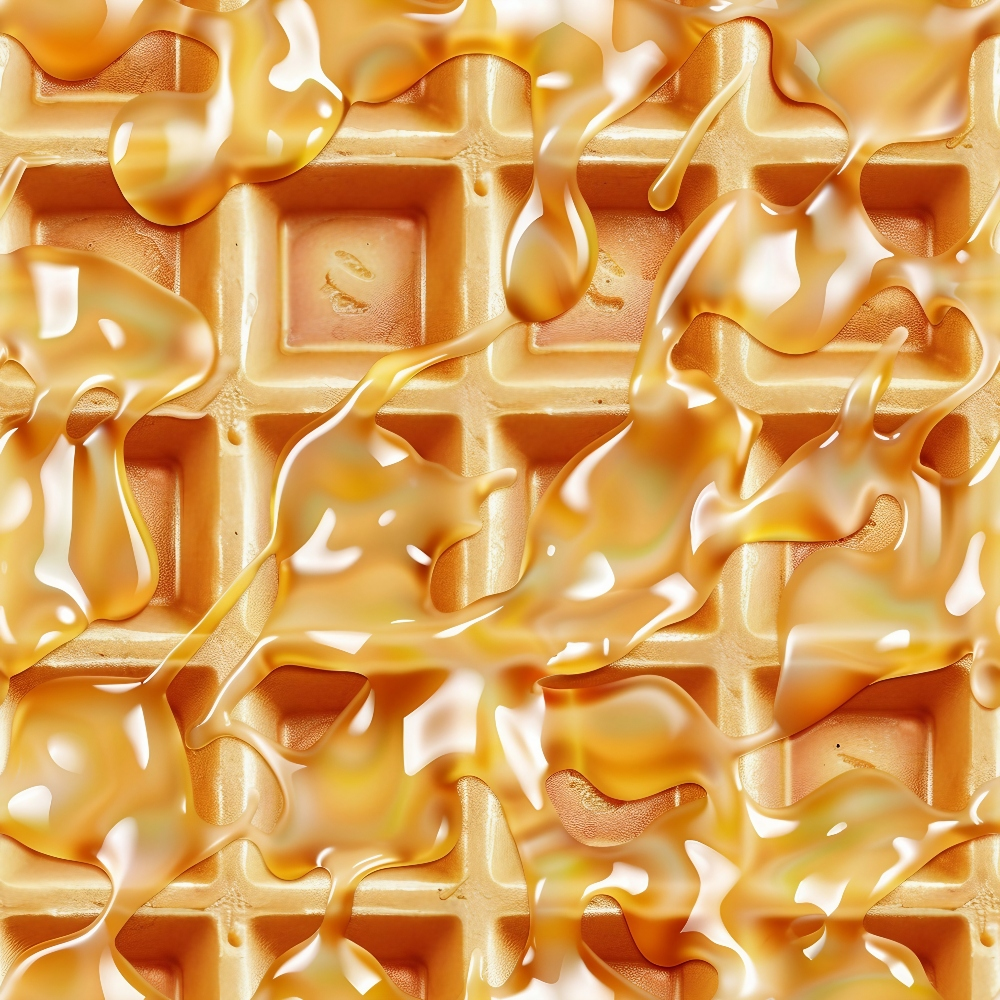 Golden Griddle Pattern 11 Minky Fabric