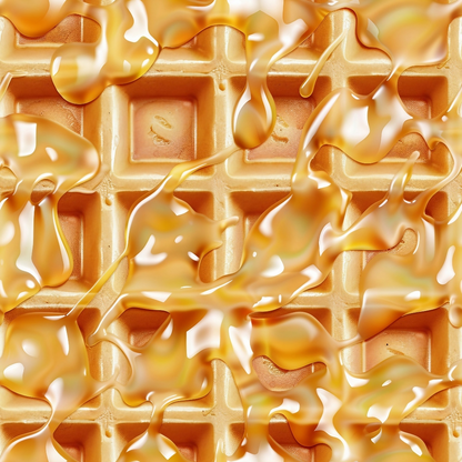 Golden Griddle Pattern 11 Minky Fabric