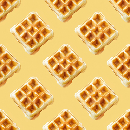 Golden Griddle Pattern 1 Minky Fabric