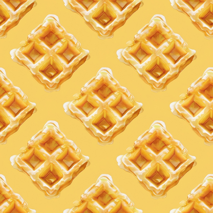 Golden Griddle Pattern 7 Minky Fabric