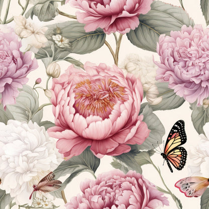 Butterfly Dance Pattern 10 Minky Fabric