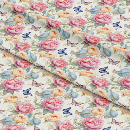 Butterfly Dance Pattern 11 Quilting Cotton Fabric