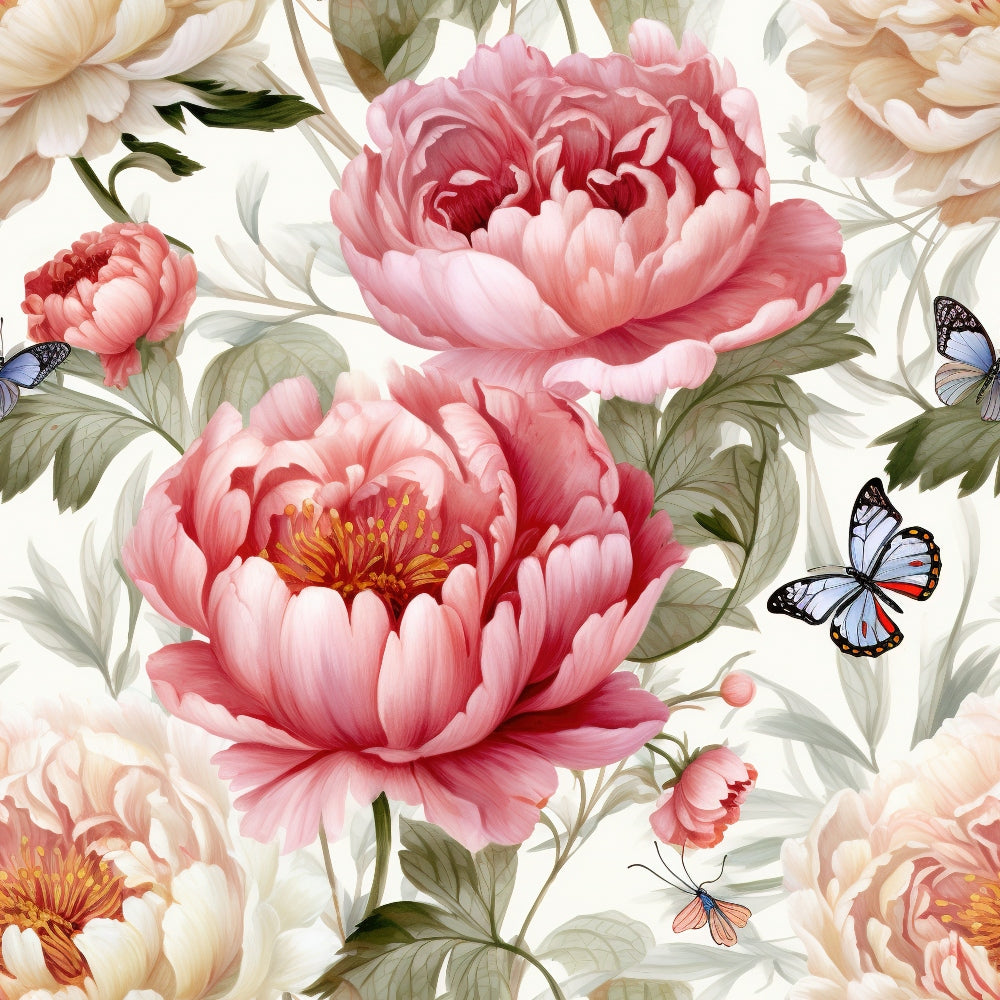 Butterfly Dance Pattern 8 Minky Fabric
