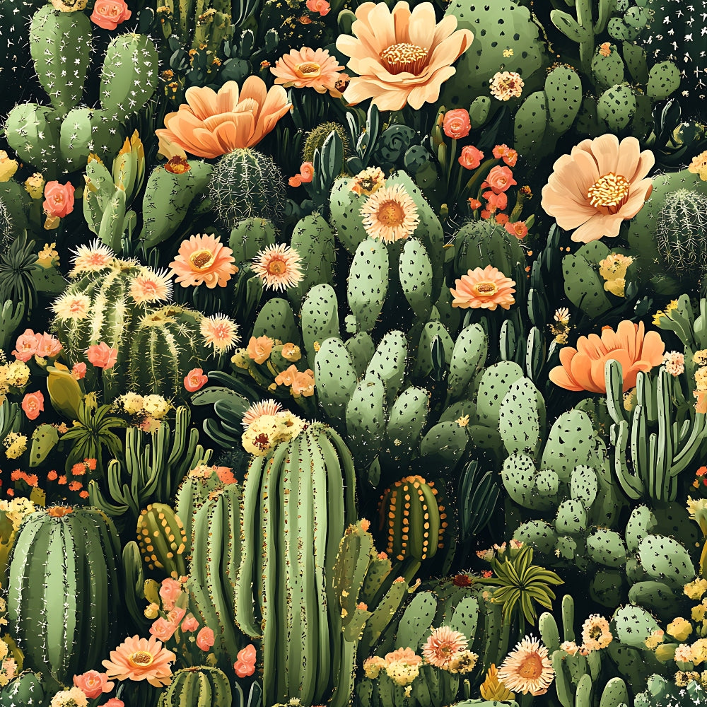 Desert Blooms Pattern 12 Minky Fabric