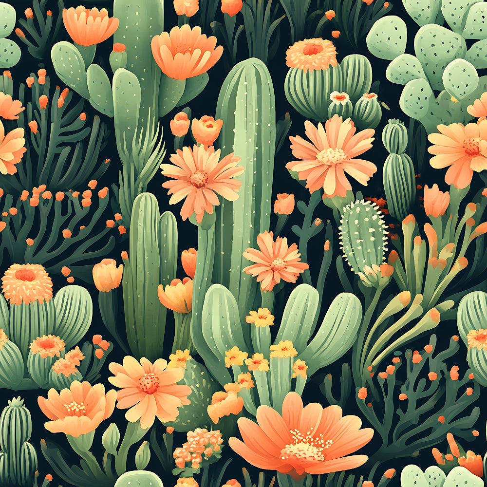 Desert Blooms Pattern 16 Minky Fabric