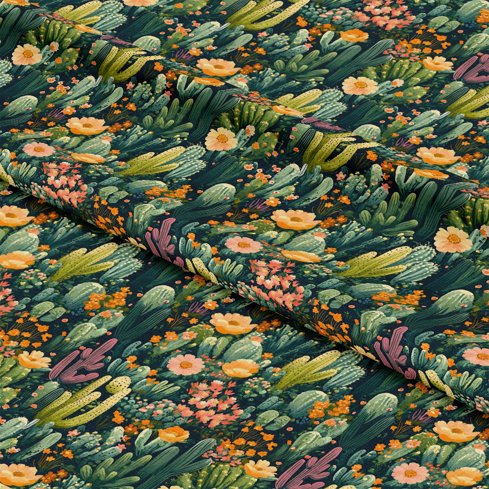 Cactus Gardens Pattern 8 Quilting Cotton Fabric