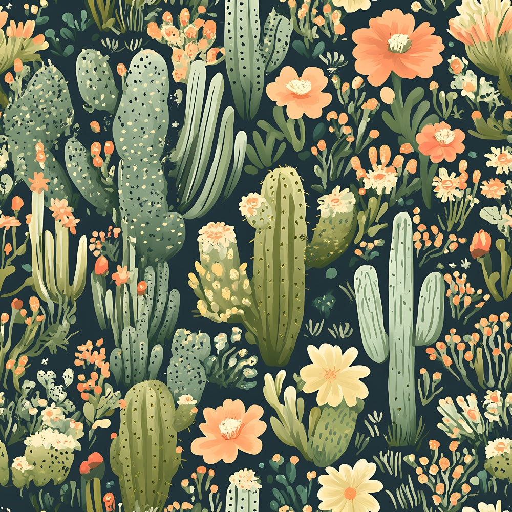 Desert Blooms Pattern 9 Minky Fabric