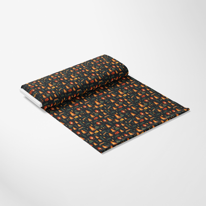 Camping Graphics Pattern 12 Quilting Cotton Fabric