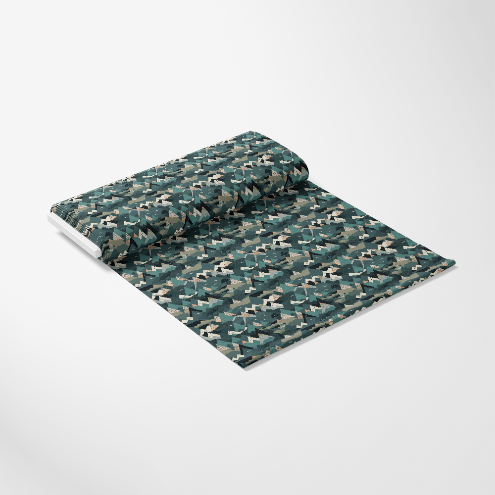 Camping Graphics Pattern 7 Quilting Cotton Fabric