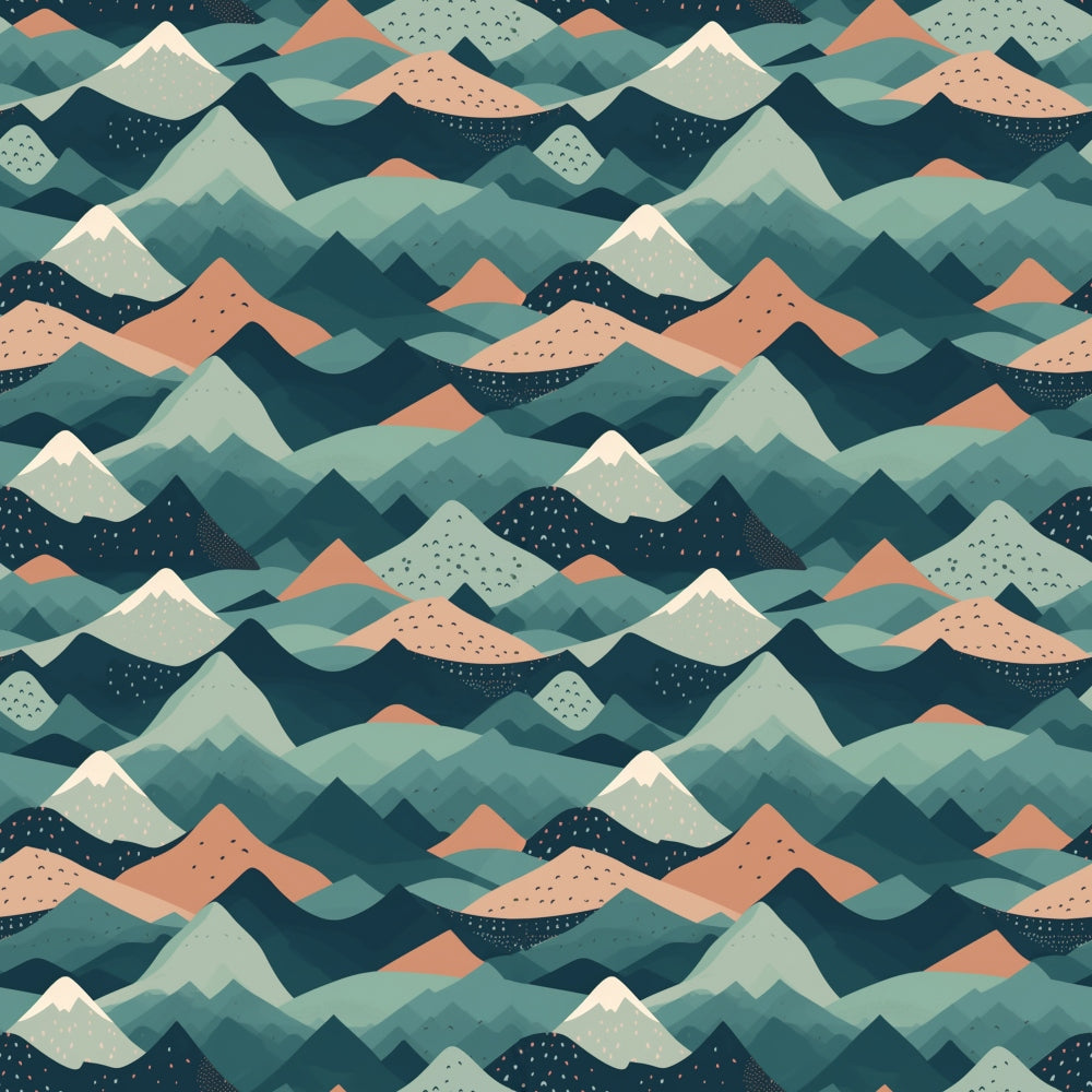 Evergreen Campfire Nights Pattern 8 Minky Fabric