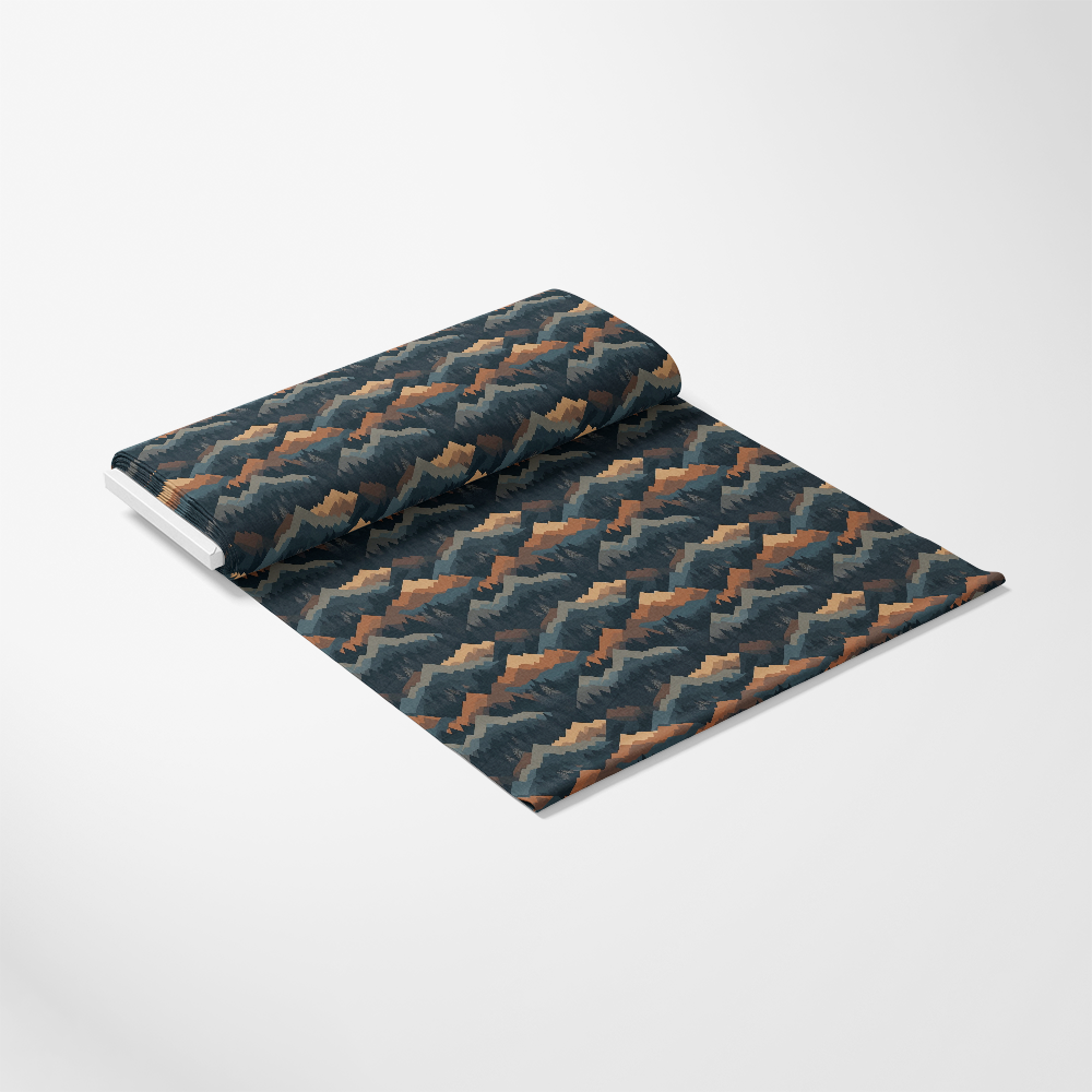 Camping Graphics Pattern 9 Quilting Cotton Fabric