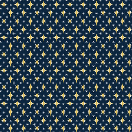 Cartoon Christmas Nativity Pattern 1 Quilting Cotton Fabric