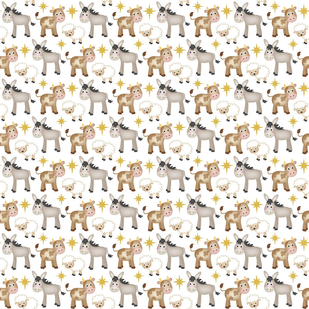 Holy Night Pattern 2 Minky Fabric