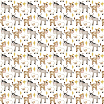 Holy Night Pattern 2 Minky Fabric