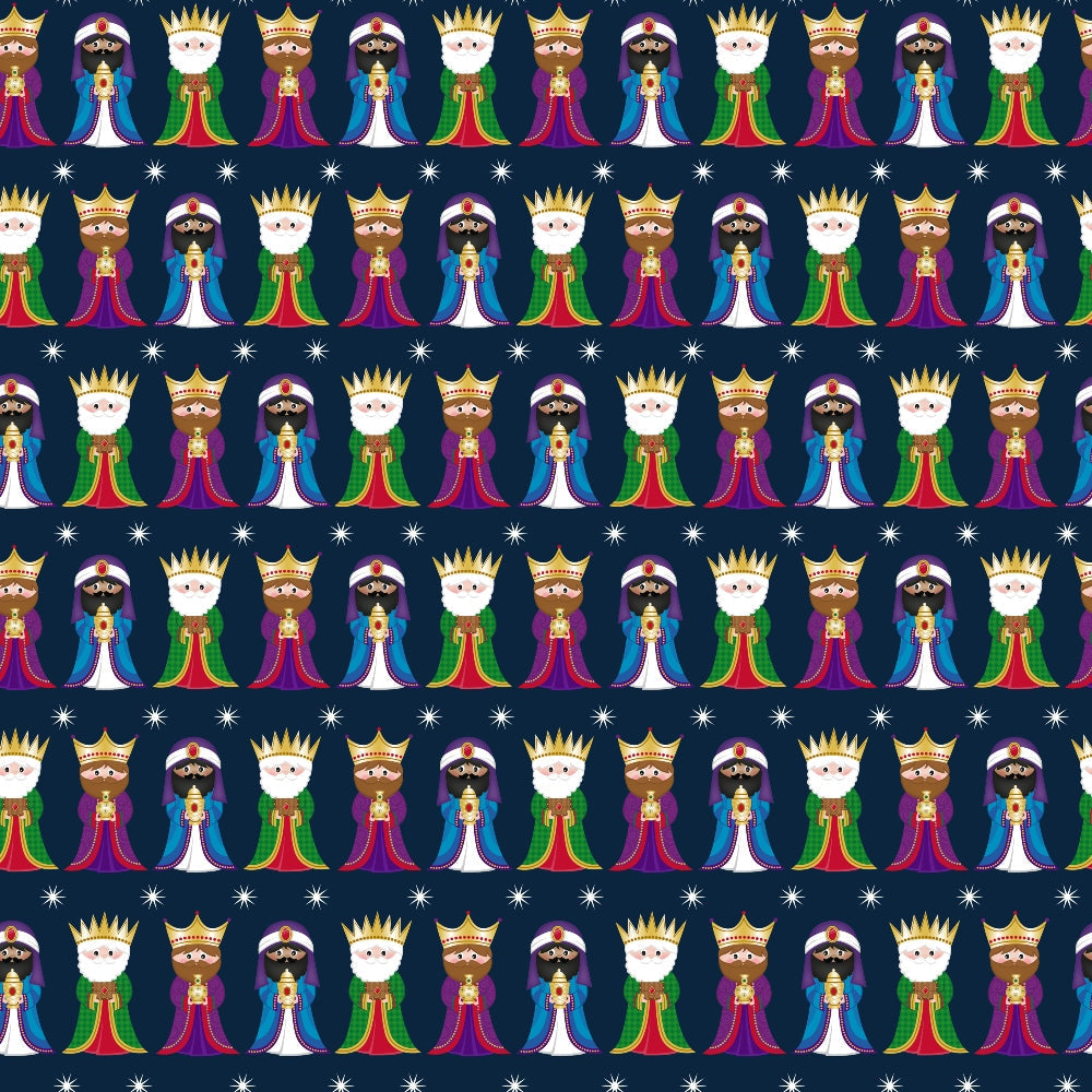 Holy Night Pattern 3 Minky Fabric