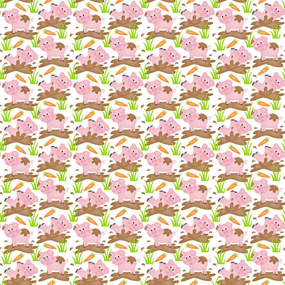 Barnyard Buddies Pattern 1 Minky Fabric
