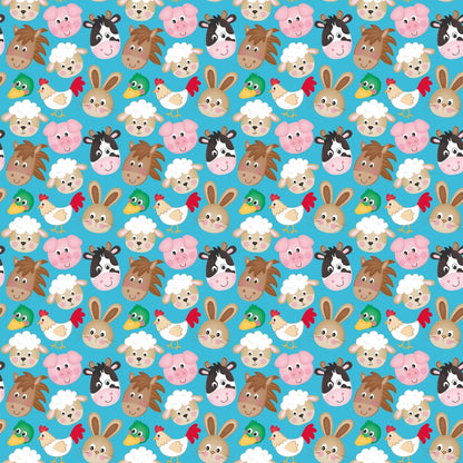 Barnyard Buddies Pattern 2 Minky Fabric